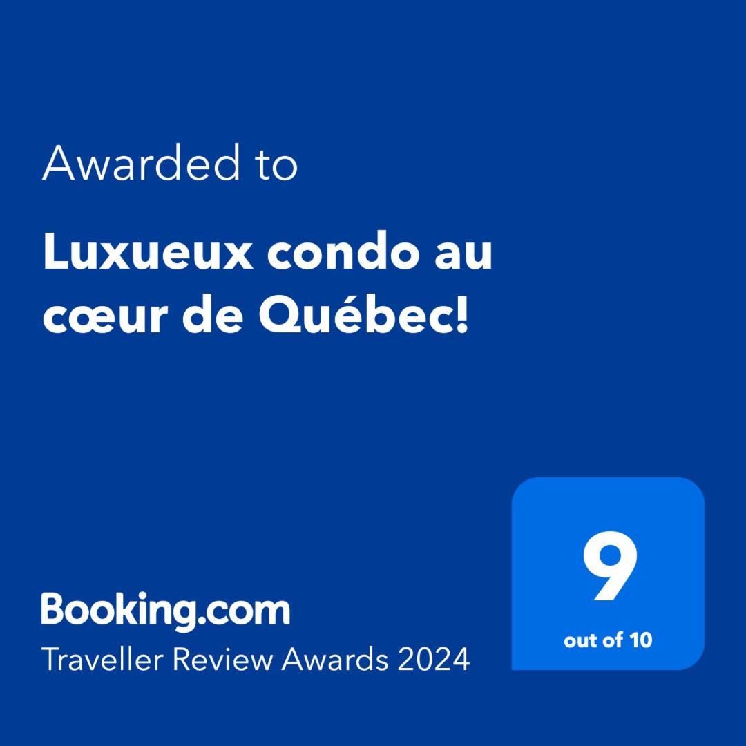 Luxueux Condo Au Coeur De Quebec! Luaran gambar